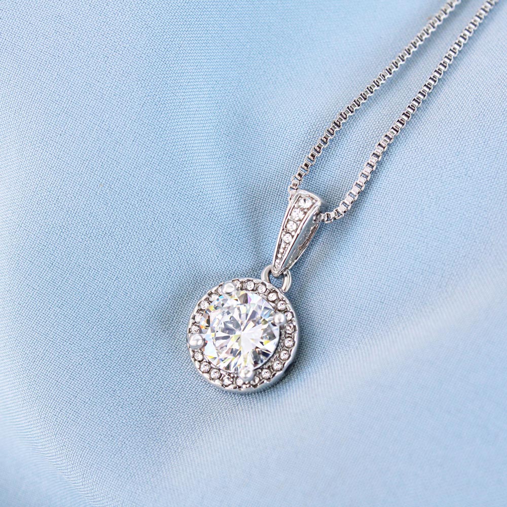 We Walk By Faith, Not By Sight (2 Corinthians 5:7) | Eternal Hope Pendant Necklace
