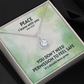 Peace I Leave With You (John 14:27) | Eternal Hope Pendant Necklace