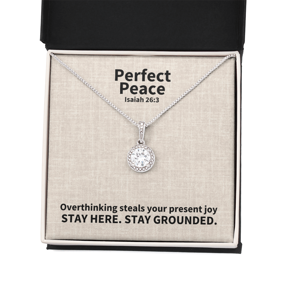 Perfect Peace (Isaiah 26:3) | Eternal Hope Pendant Necklace