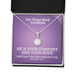 I Will Turn Your Mourning Into Joy (Jeremiah 31:13) | Eternal Hope Pendant Necklace