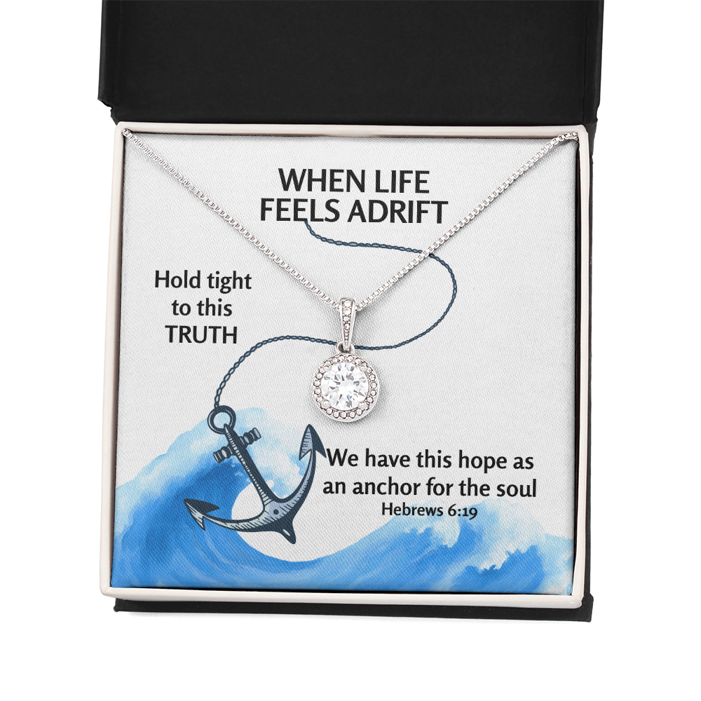 Hope Anchors The Soul (Hebrews 6:19) | Eternal Hope Pendant Necklace