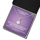 I Will Turn Your Mourning Into Joy (Jeremiah 31:13) | Eternal Hope Pendant Necklace