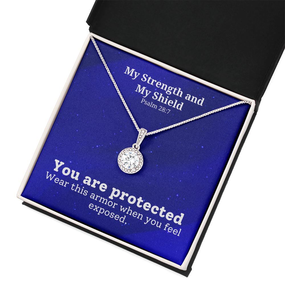 My Strength and My Shield (Psalm 28:7) | Eternal Hope Pendant Necklace