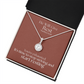 He Will Give  Rest (Matthew 11:28) | Eternal Hope Pendant Necklace