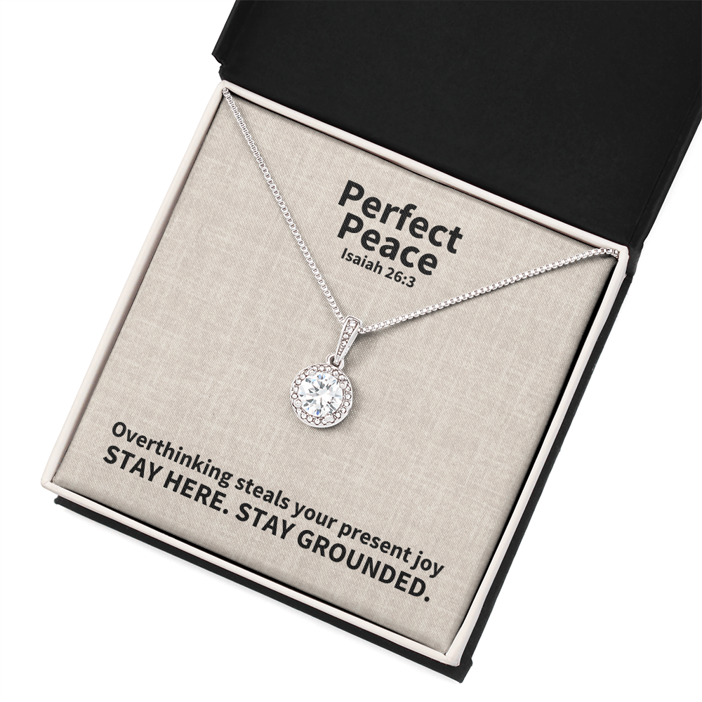 Perfect Peace (Isaiah 26:3) | Eternal Hope Pendant Necklace