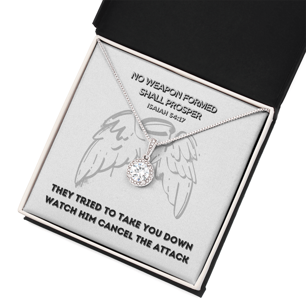 No Weapon Formed Shall Prosper (Isaiah 54:17) | Eternal Hope Pendant Necklace