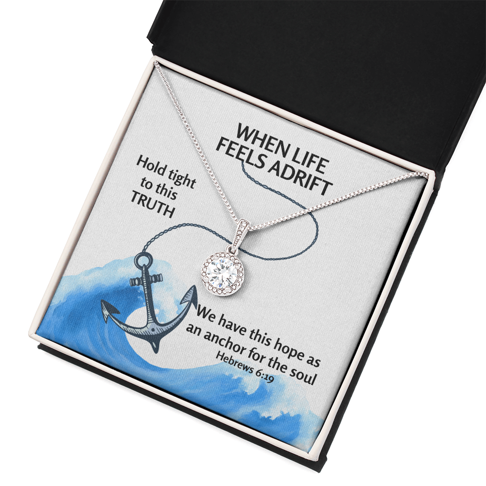 Hope Anchors The Soul (Hebrews 6:19) | Eternal Hope Pendant Necklace