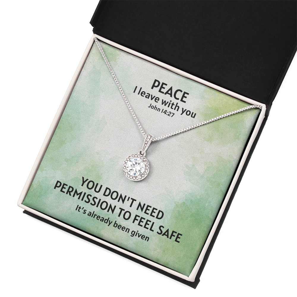 Peace I Leave With You (John 14:27) | Eternal Hope Pendant Necklace