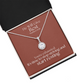 He Will Give  Rest (Matthew 11:28) | Eternal Hope Pendant Necklace