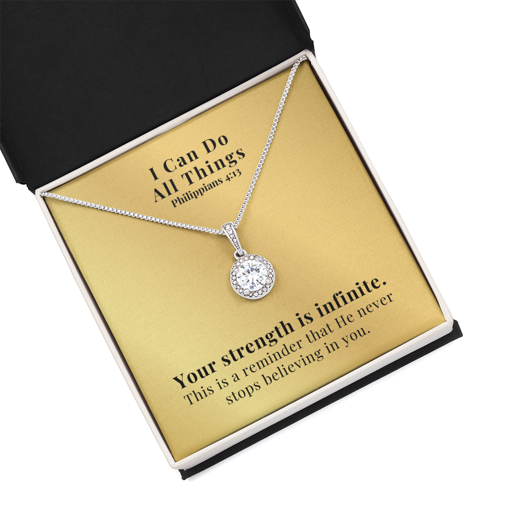 I Can Do All Things (Philippians 4:13) | Eternal Hope Pendant Necklace