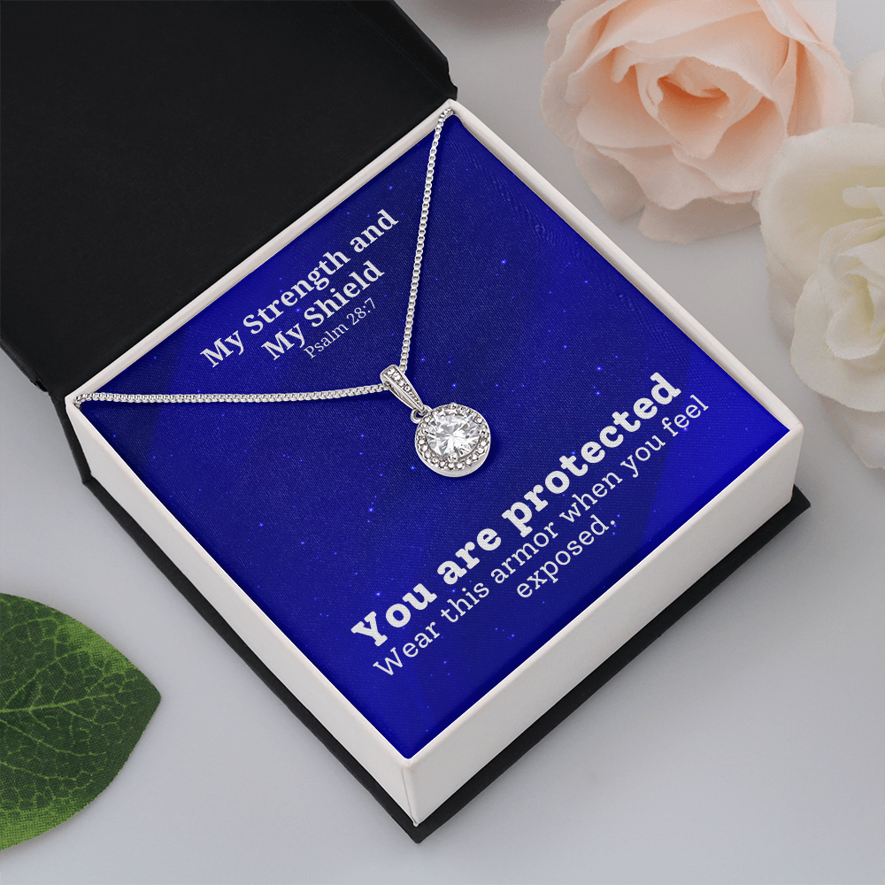 My Strength and My Shield (Psalm 28:7) | Eternal Hope Pendant Necklace