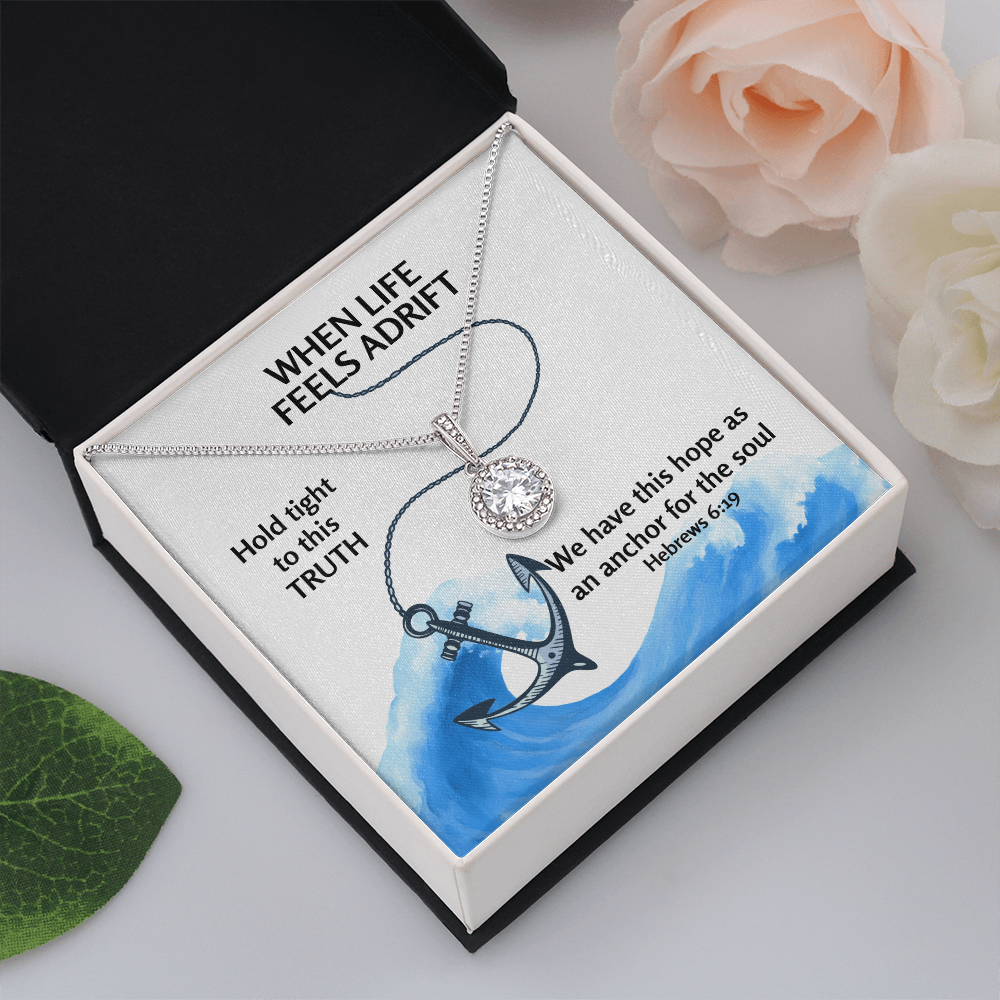 Hope Anchors The Soul (Hebrews 6:19) | Eternal Hope Pendant Necklace