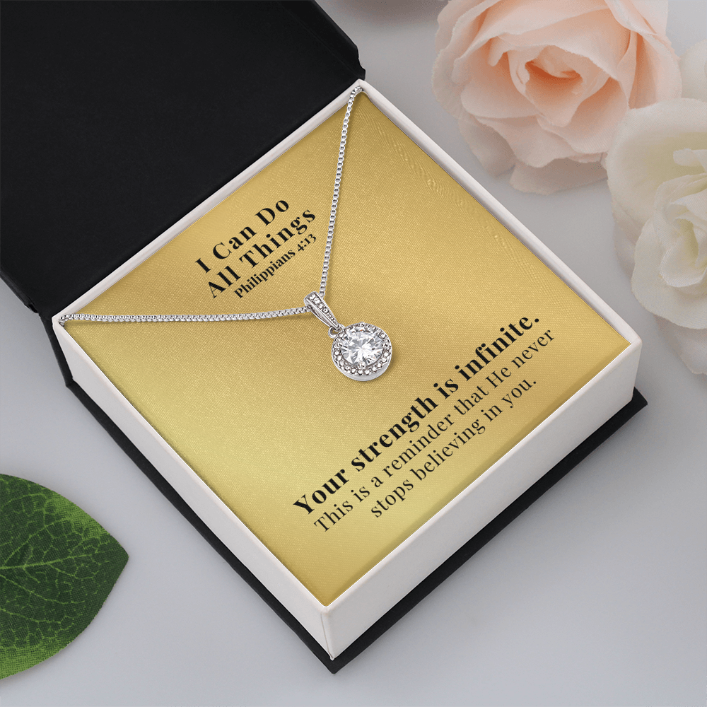 I Can Do All Things (Philippians 4:13) | Eternal Hope Pendant Necklace