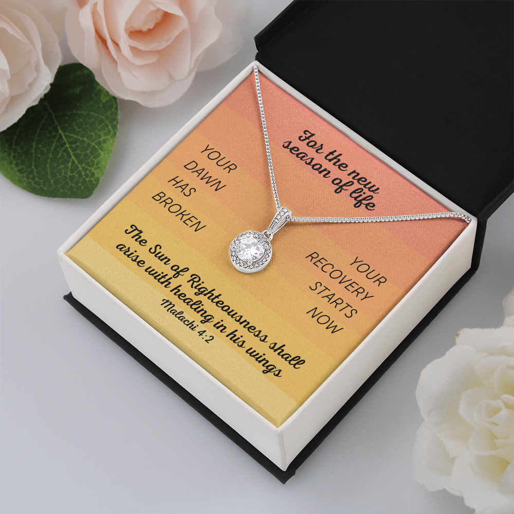Healing In His Wings (Malachi 4:2) | Eternal Hope Pendant Necklace