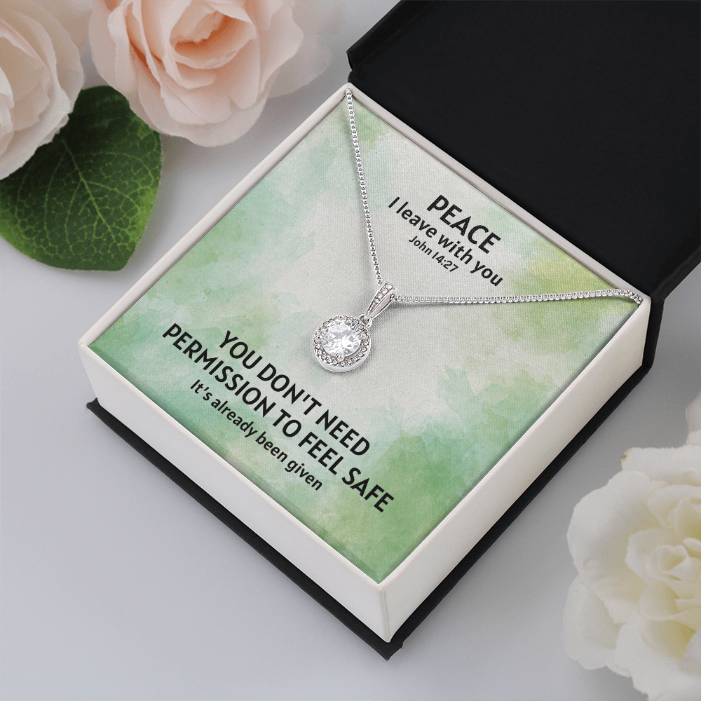 Peace I Leave With You (John 14:27) | Eternal Hope Pendant Necklace