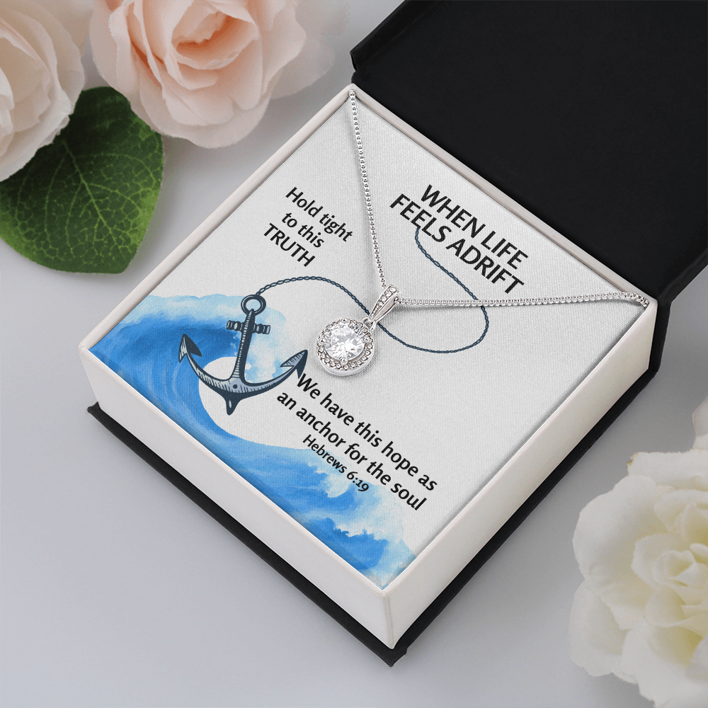 Hope Anchors The Soul (Hebrews 6:19) | Eternal Hope Pendant Necklace