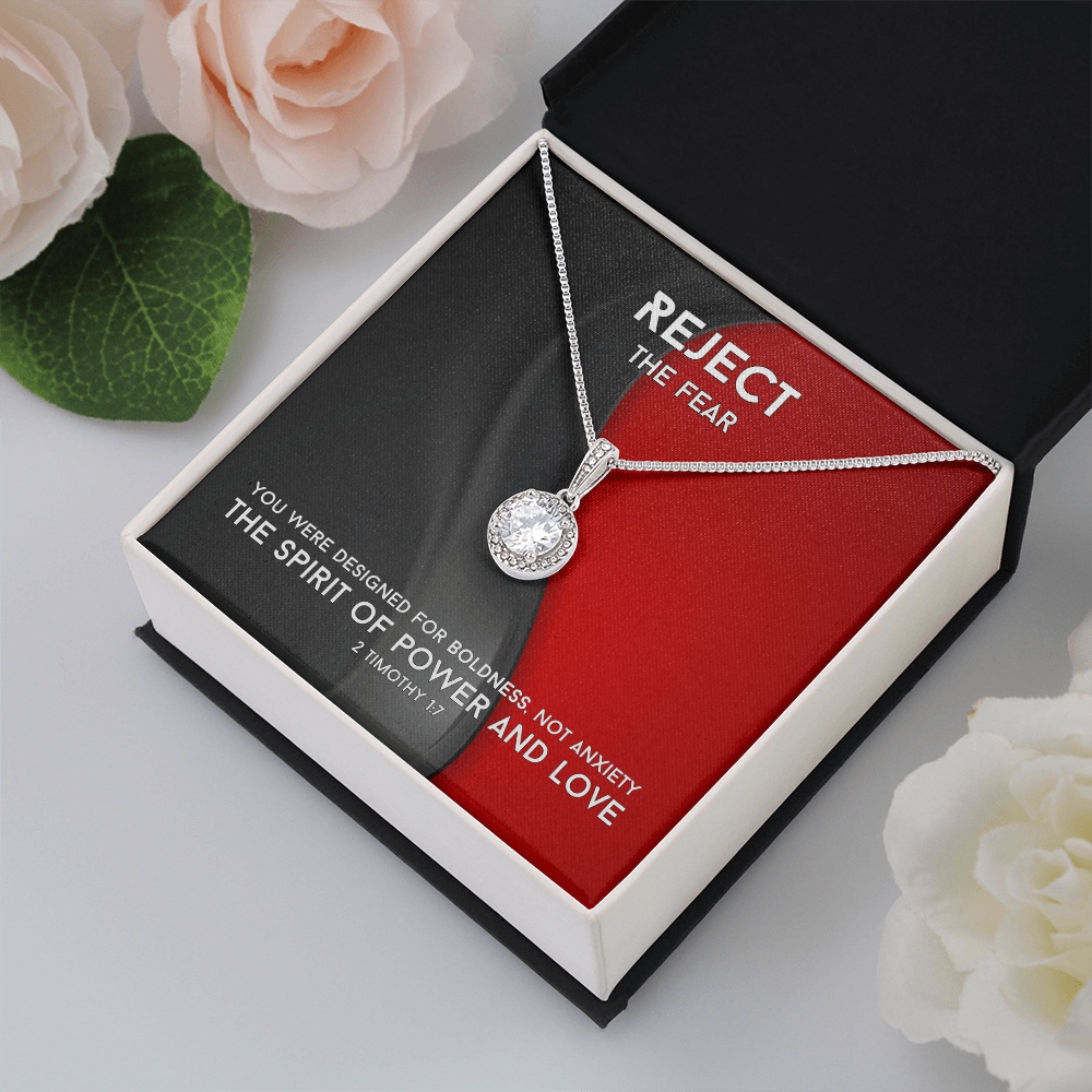 The Spirit Of Power And Love (2 Timothy 1:7) | Eternal Hope Pendant Necklace