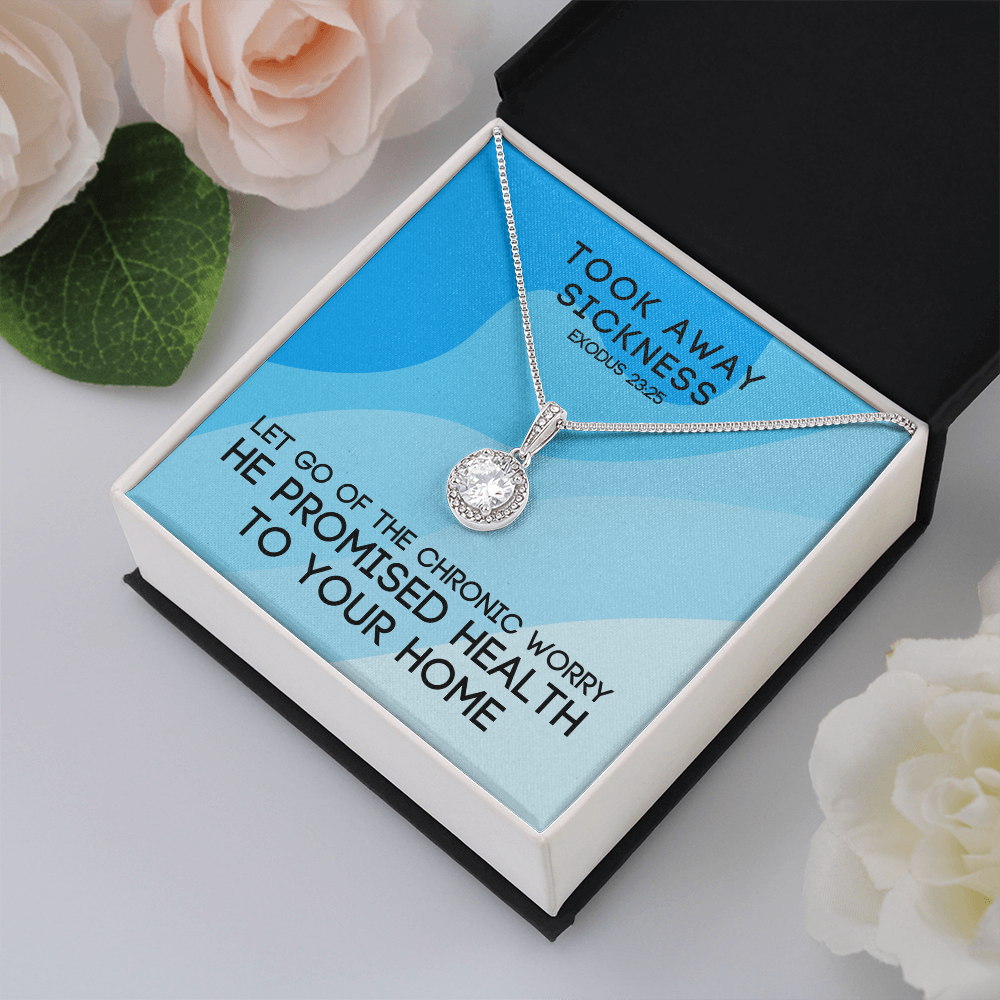 Took Away Sickness (Exodus 23:25) | Eternal Hope Pendant Necklace