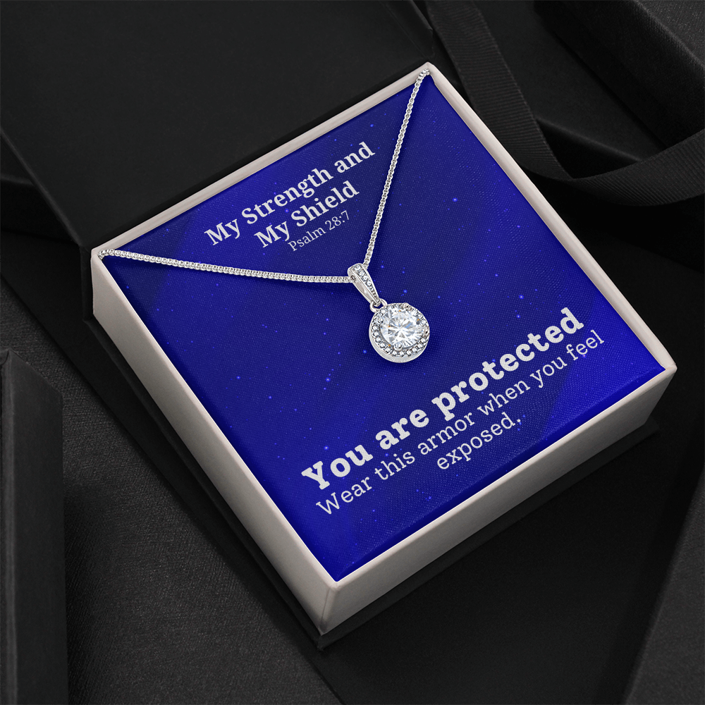 My Strength and My Shield (Psalm 28:7) | Eternal Hope Pendant Necklace
