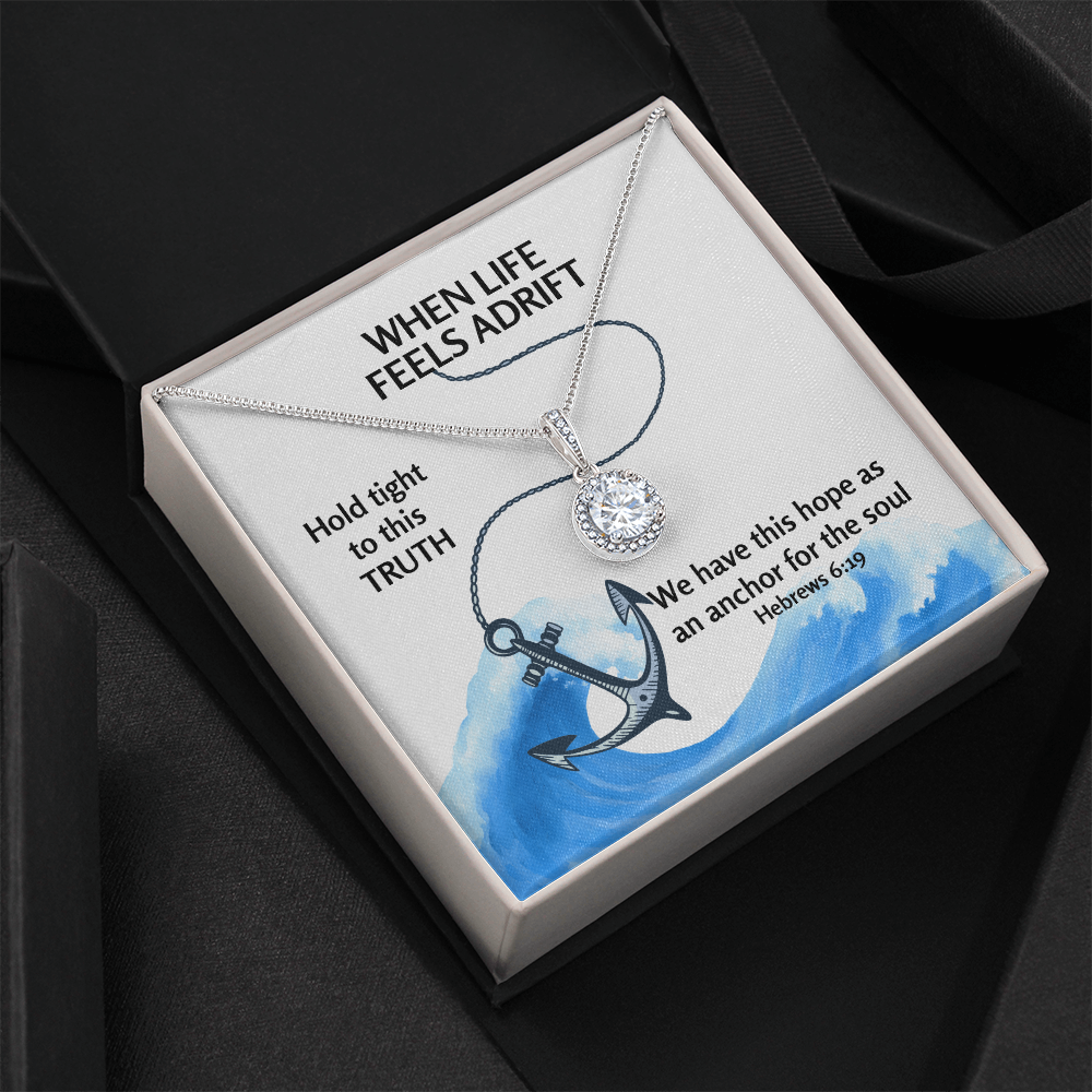 Hope Anchors The Soul (Hebrews 6:19) | Eternal Hope Pendant Necklace