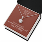 He Will Give  Rest (Matthew 11:28) | Eternal Hope Pendant Necklace