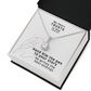 My Heart Trusts In Him (Psalm 28:7) | Eternal Hope Pendant Necklace