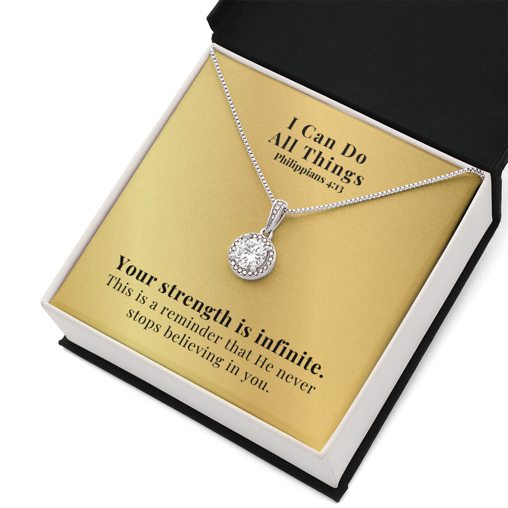 I Can Do All Things (Philippians 4:13) | Eternal Hope Pendant Necklace