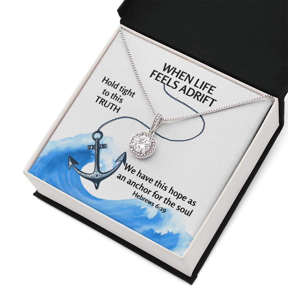 Hope Anchors The Soul (Hebrews 6:19) | Eternal Hope Pendant Necklace