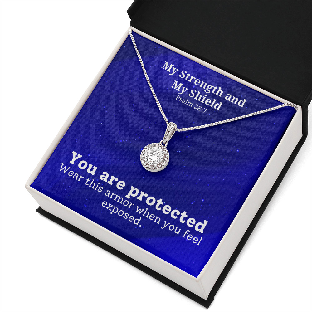 My Strength and My Shield (Psalm 28:7) | Eternal Hope Pendant Necklace