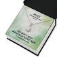 Peace I Leave With You (John 14:27) | Eternal Hope Pendant Necklace