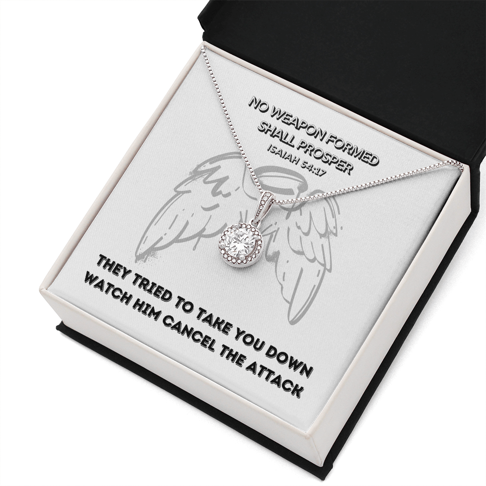 No Weapon Formed Shall Prosper (Isaiah 54:17) | Eternal Hope Pendant Necklace