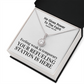 He Gives Power To The Faint (Isaiah 40:29) | Eternal Hope Pendant Necklace