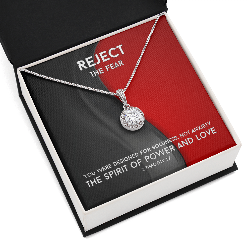 The Spirit Of Power And Love (2 Timothy 1:7) | Eternal Hope Pendant Necklace