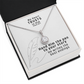 My Heart Trusts In Him (Psalm 28:7) | Eternal Hope Pendant Necklace