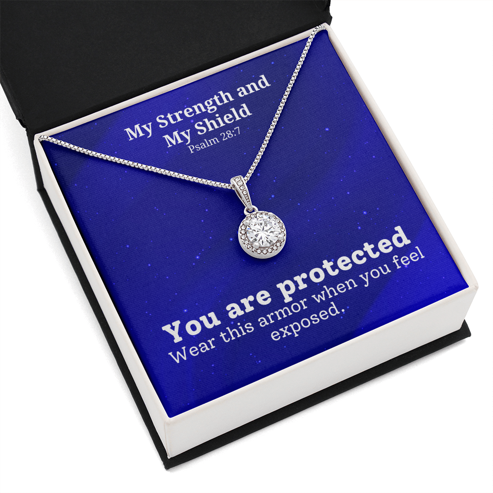 My Strength and My Shield (Psalm 28:7) | Eternal Hope Pendant Necklace
