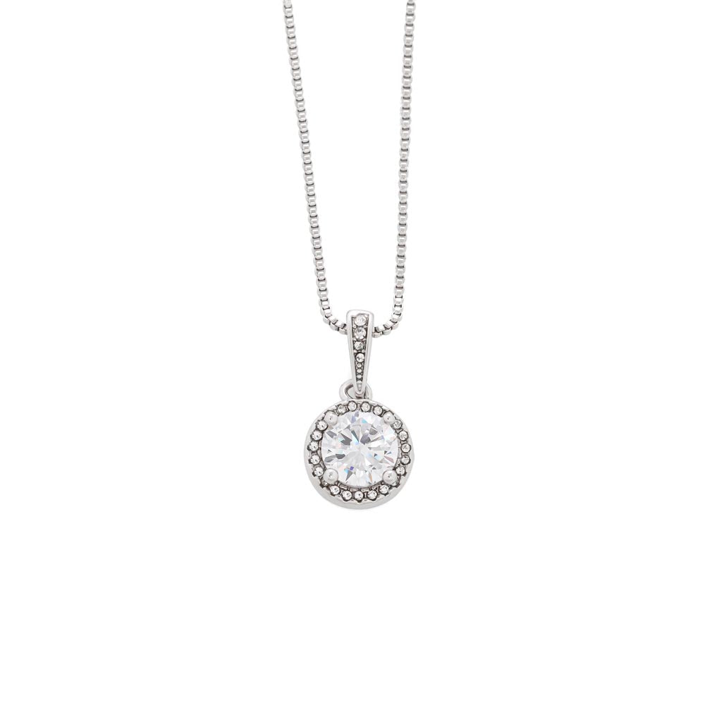 We Walk By Faith, Not By Sight (2 Corinthians 5:7) | Eternal Hope Pendant Necklace