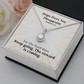 Hope Does Not Disappoint (Romans 5:5) | Eternal Hope Pendant Necklace