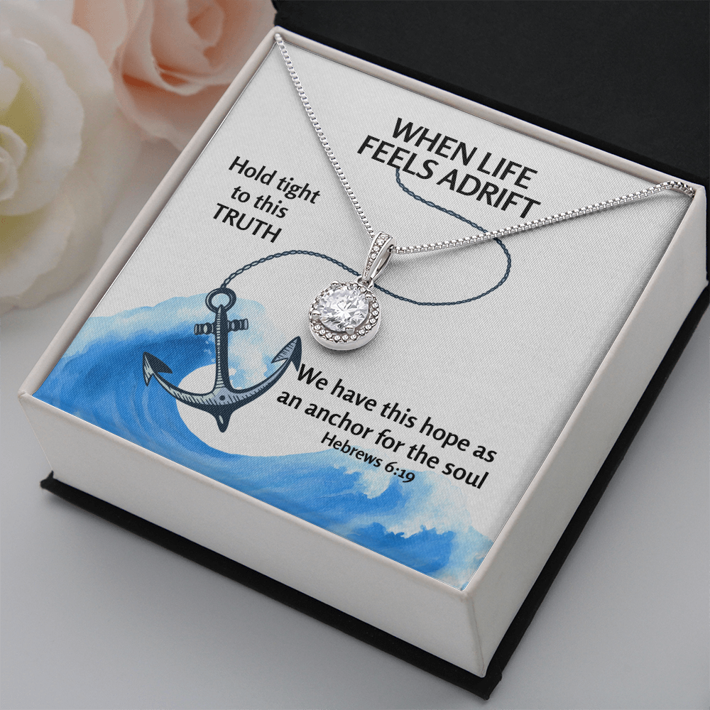 Hope Anchors The Soul (Hebrews 6:19) | Eternal Hope Pendant Necklace
