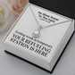 He Gives Power To The Faint (Isaiah 40:29) | Eternal Hope Pendant Necklace