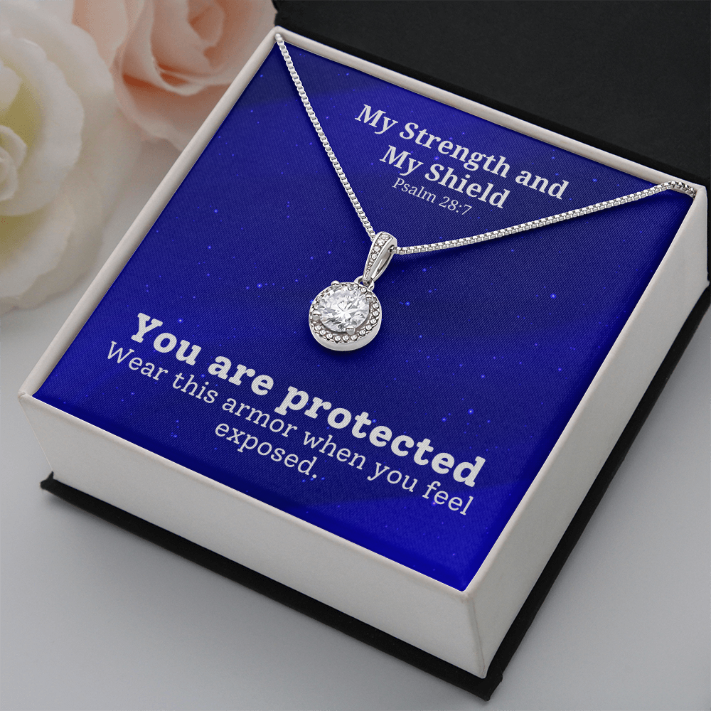 My Strength and My Shield (Psalm 28:7) | Eternal Hope Pendant Necklace
