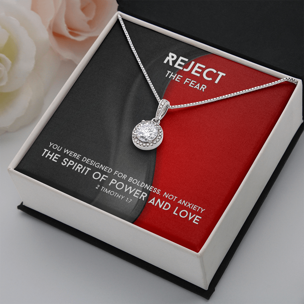 The Spirit Of Power And Love (2 Timothy 1:7) | Eternal Hope Pendant Necklace