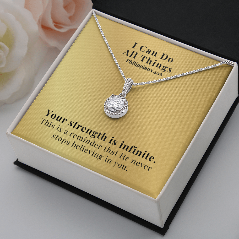 I Can Do All Things (Philippians 4:13) | Eternal Hope Pendant Necklace