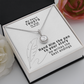 My Heart Trusts In Him (Psalm 28:7) | Eternal Hope Pendant Necklace