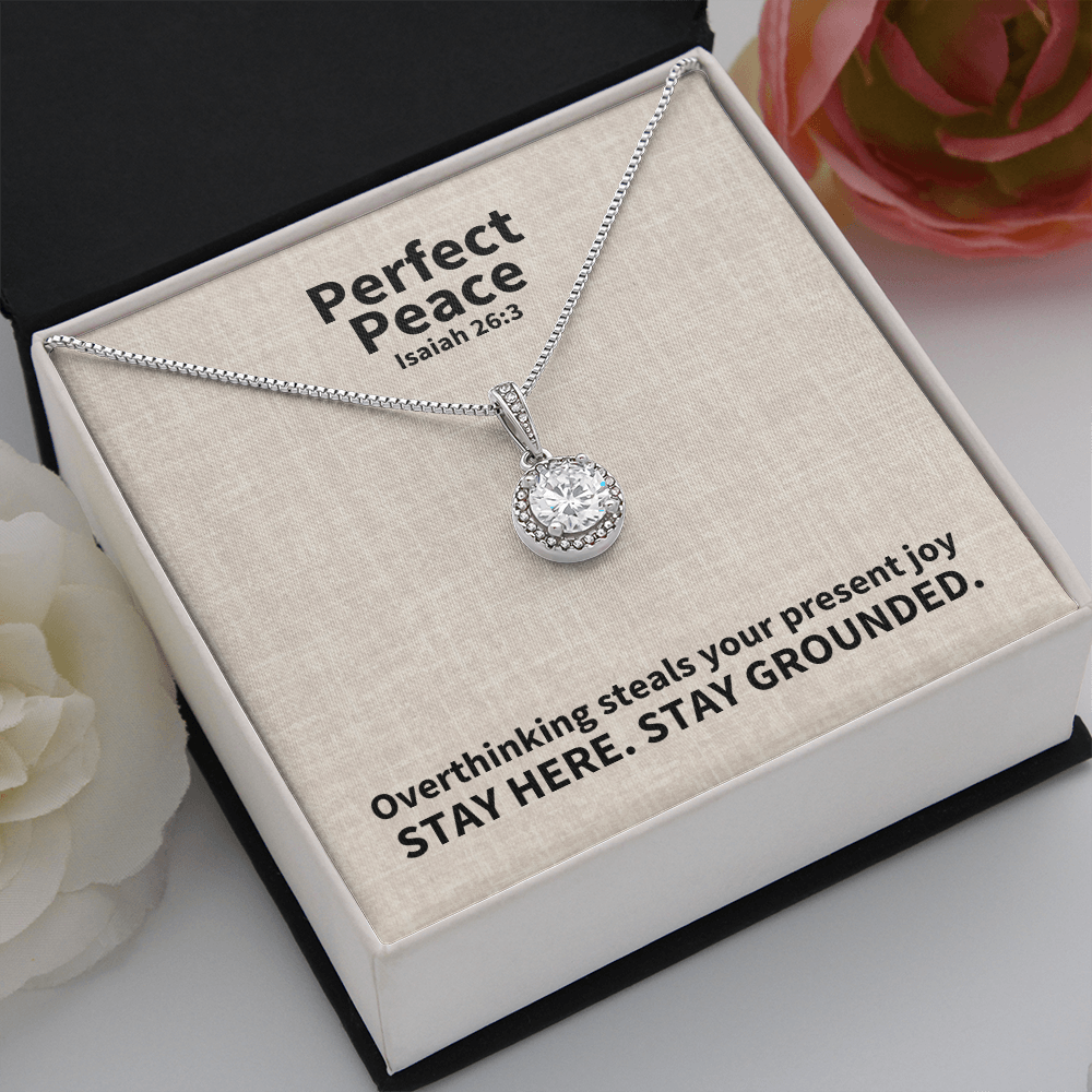 Perfect Peace (Isaiah 26:3) | Eternal Hope Pendant Necklace