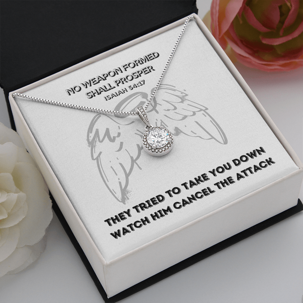 No Weapon Formed Shall Prosper (Isaiah 54:17) | Eternal Hope Pendant Necklace