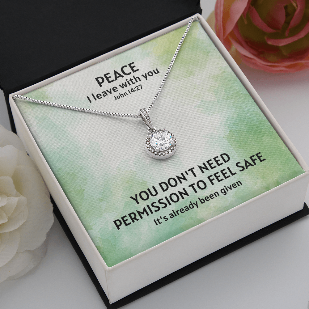 Peace I Leave With You (John 14:27) | Eternal Hope Pendant Necklace