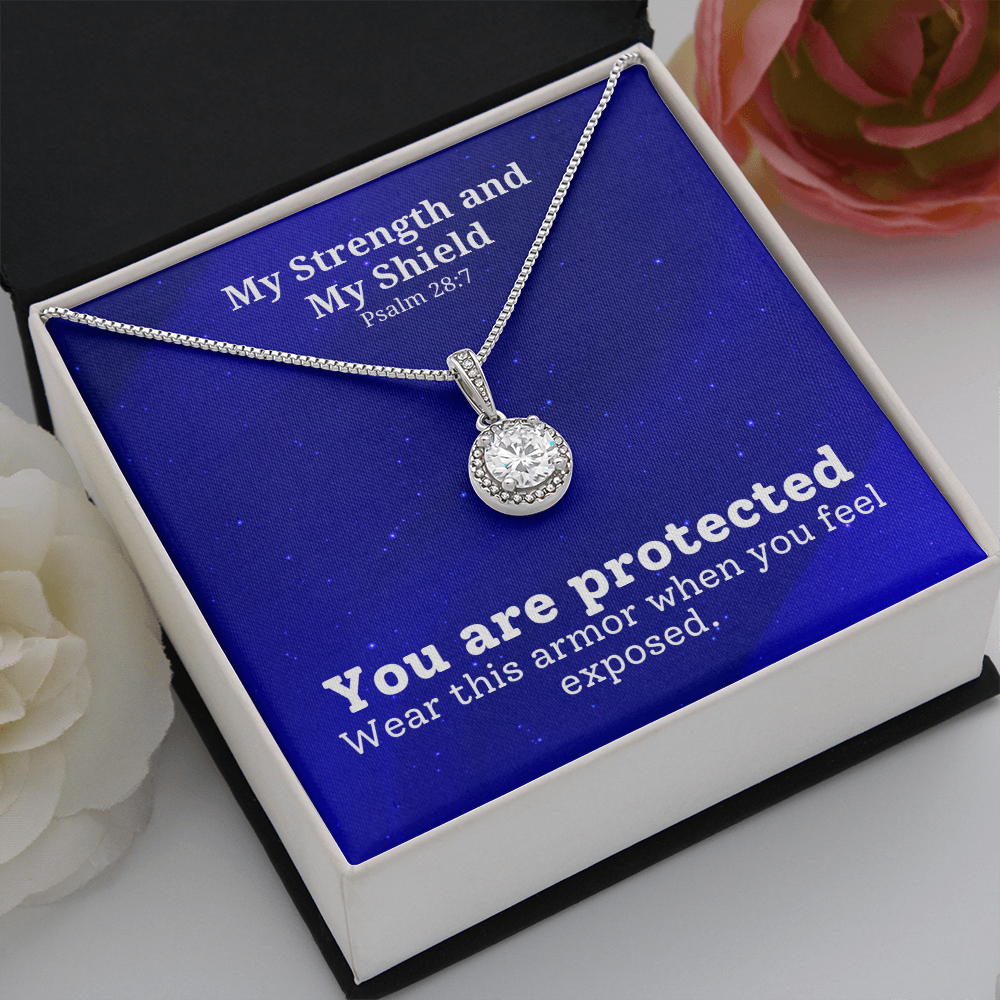 My Strength and My Shield (Psalm 28:7) | Eternal Hope Pendant Necklace