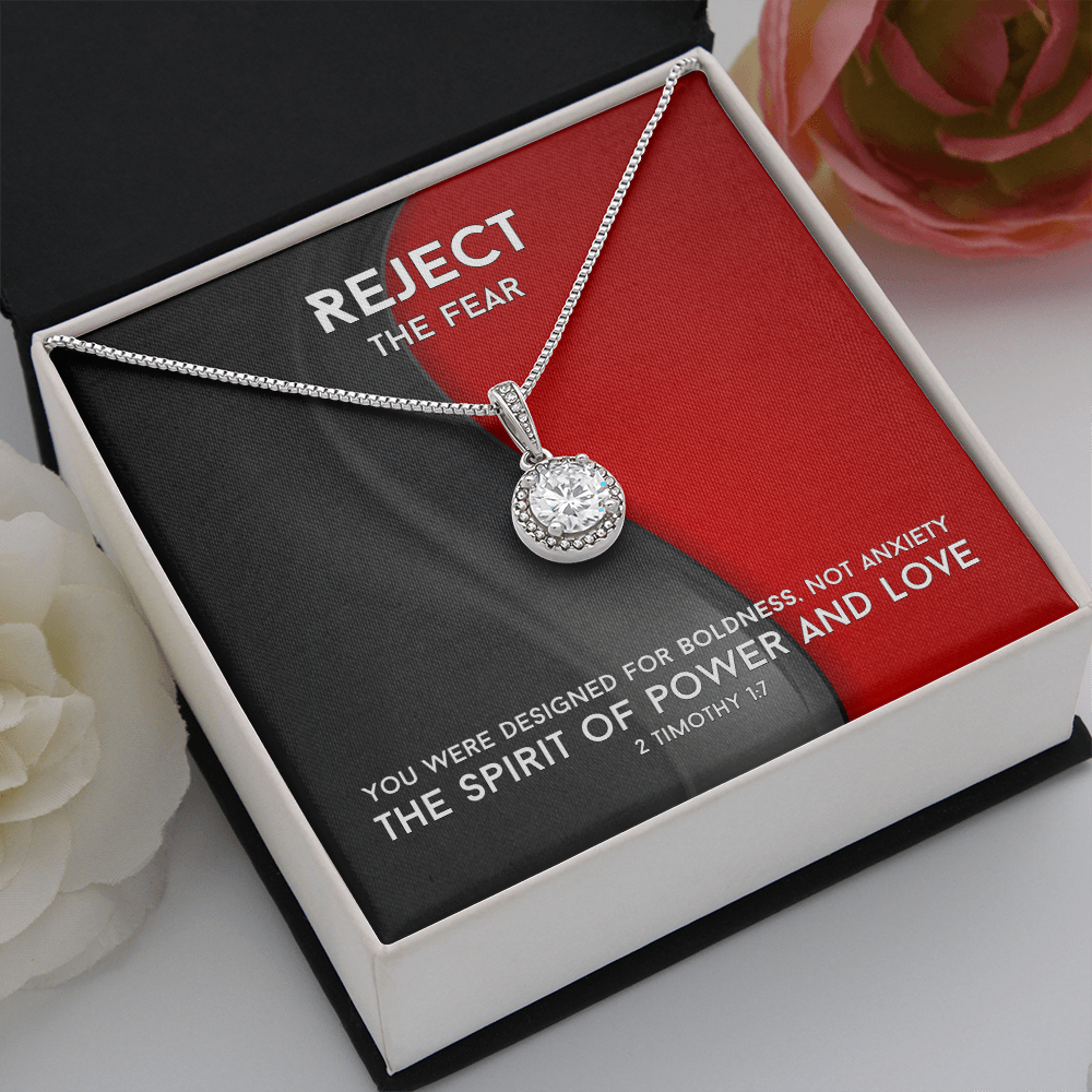 The Spirit Of Power And Love (2 Timothy 1:7) | Eternal Hope Pendant Necklace