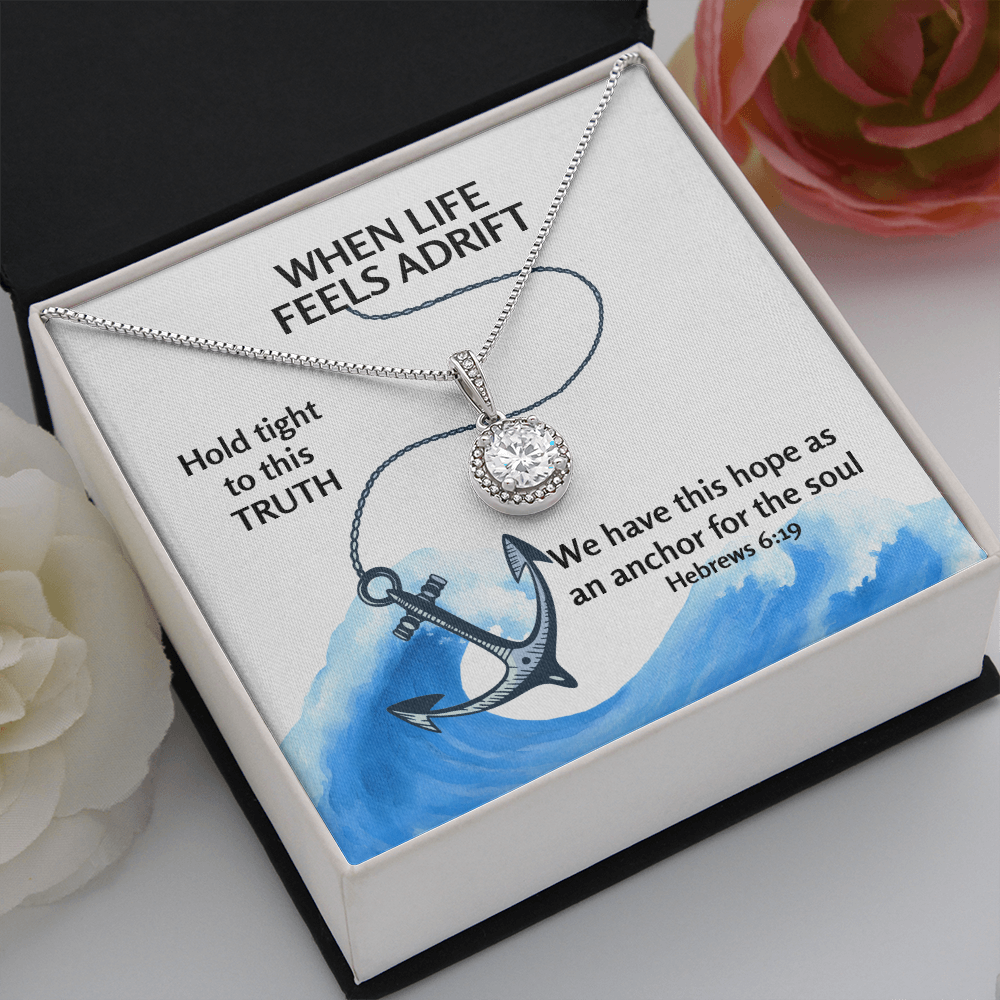 Hope Anchors The Soul (Hebrews 6:19) | Eternal Hope Pendant Necklace