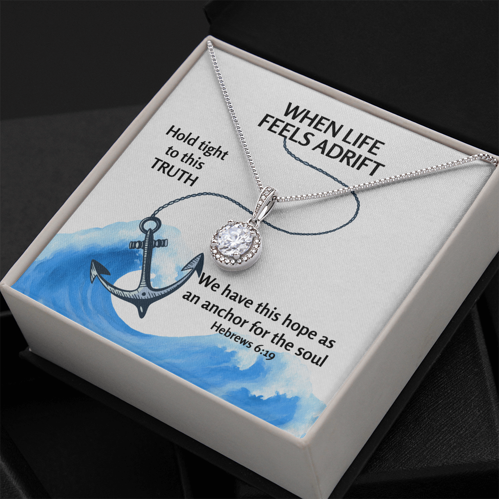 Hope Anchors The Soul (Hebrews 6:19) | Eternal Hope Pendant Necklace